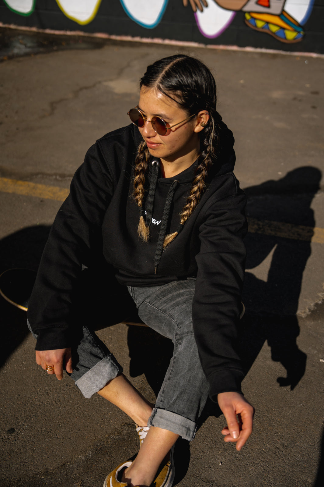 F*CKIN DEADLY Eco Hoodie - Black