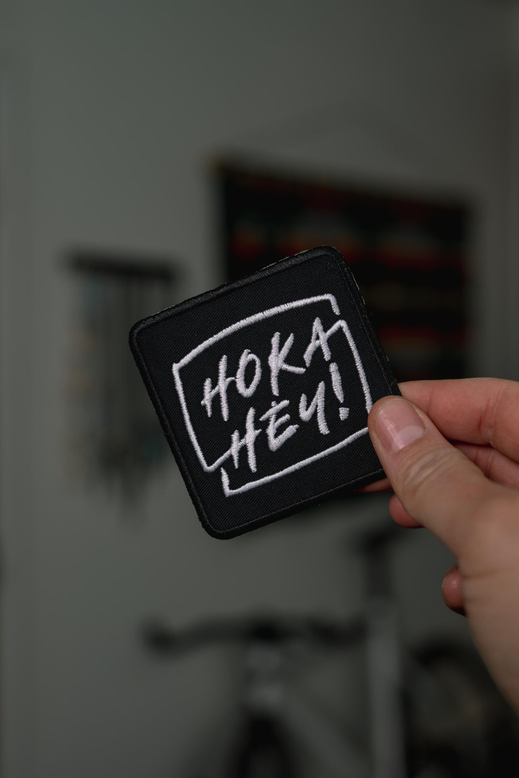 HOKA HEY Patch - Black