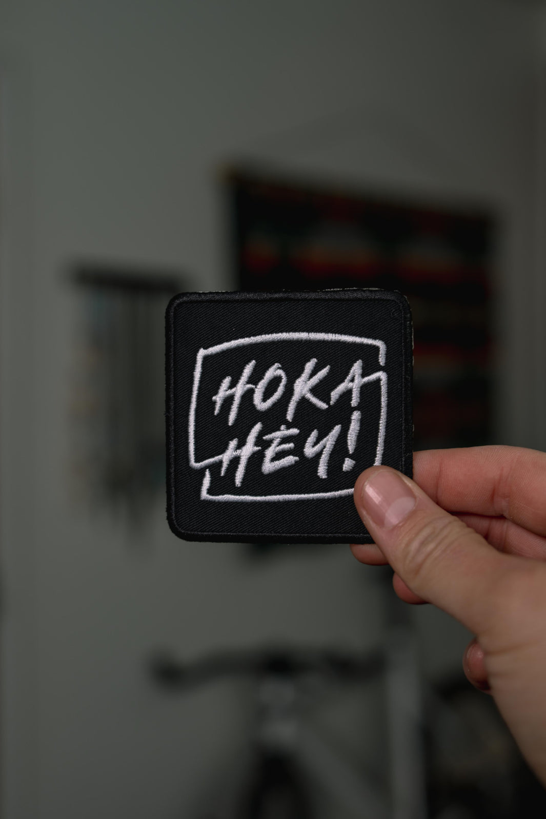 HOKA HEY Patch - Black