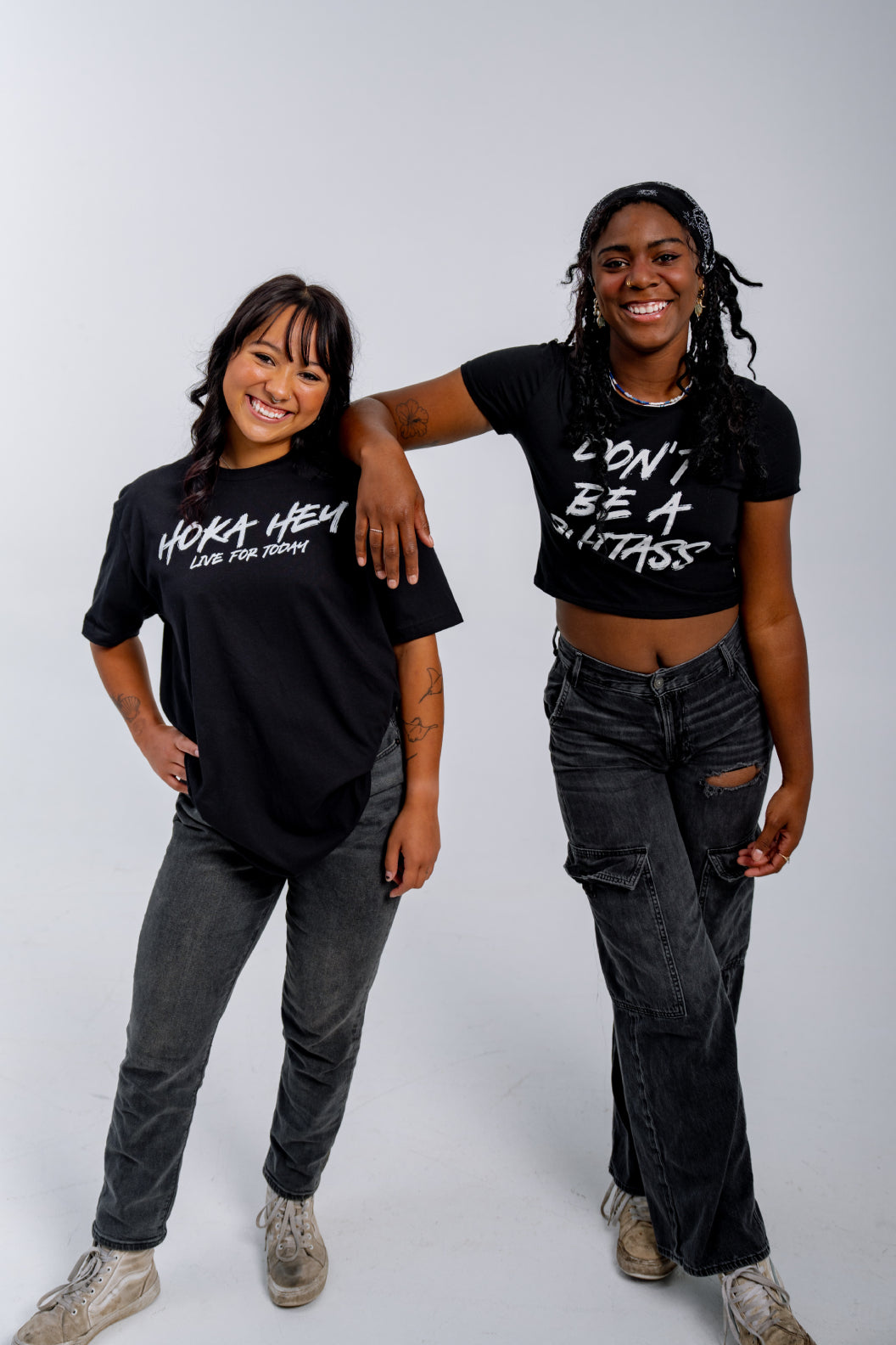 HOKA HEY LIVE FOR TODAY Short Sleeve - Black