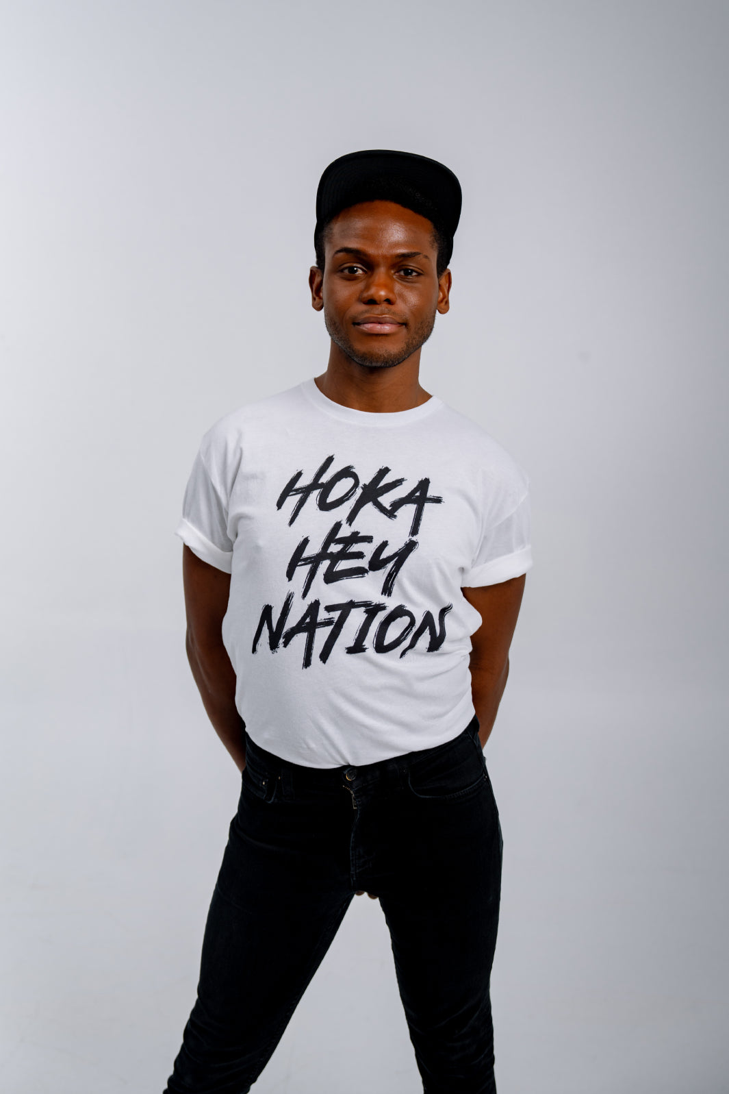 HOKA HEY NATION Short Sleeve - White