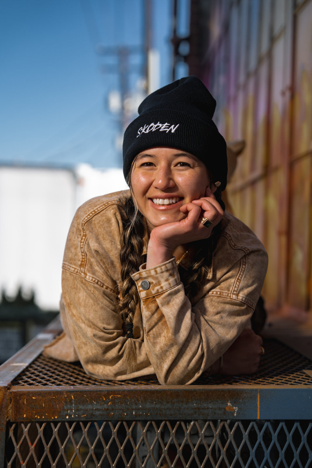 SKODEN Cuffed Beanie - Black