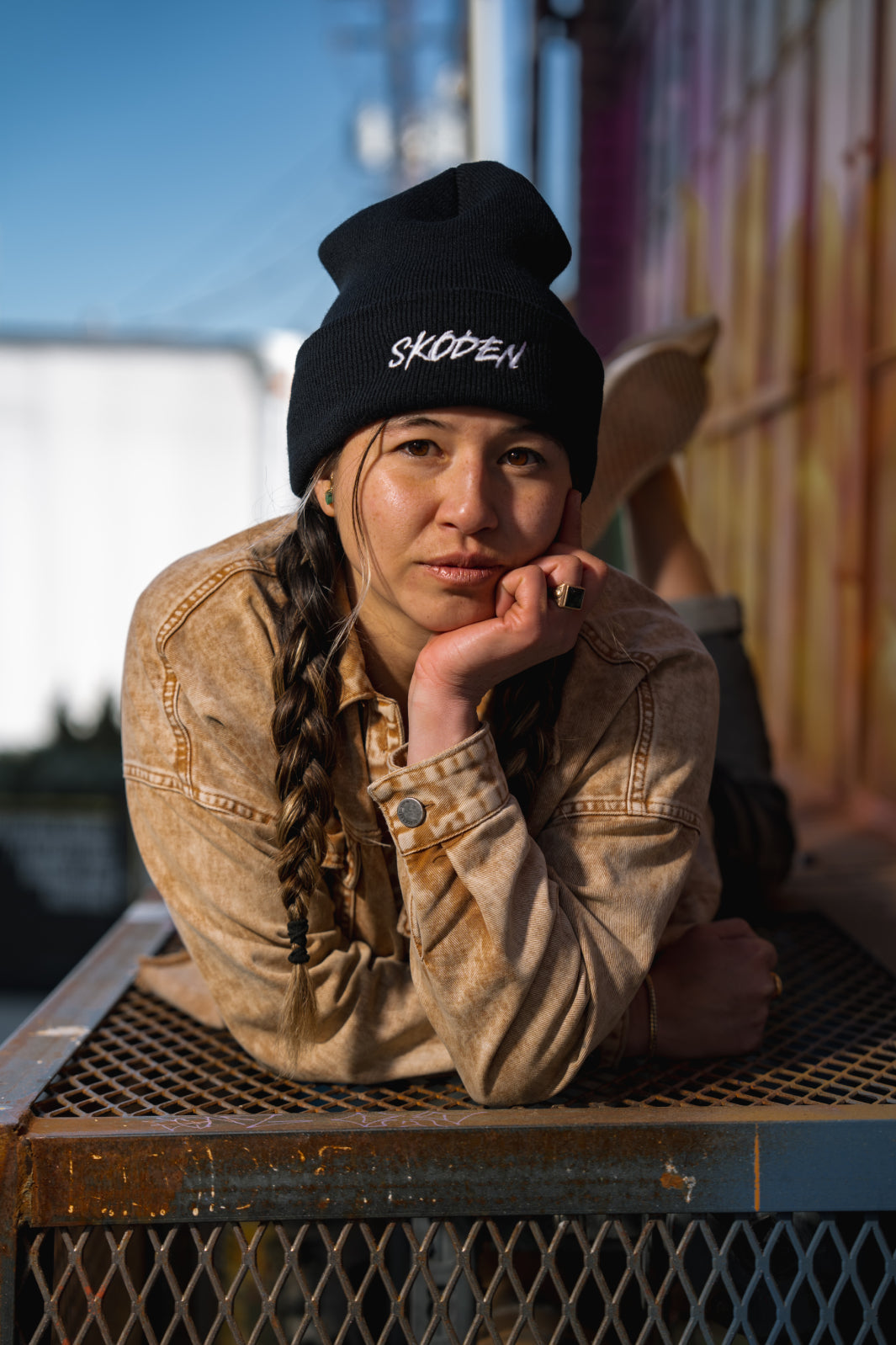 SKODEN Cuffed Beanie - Black