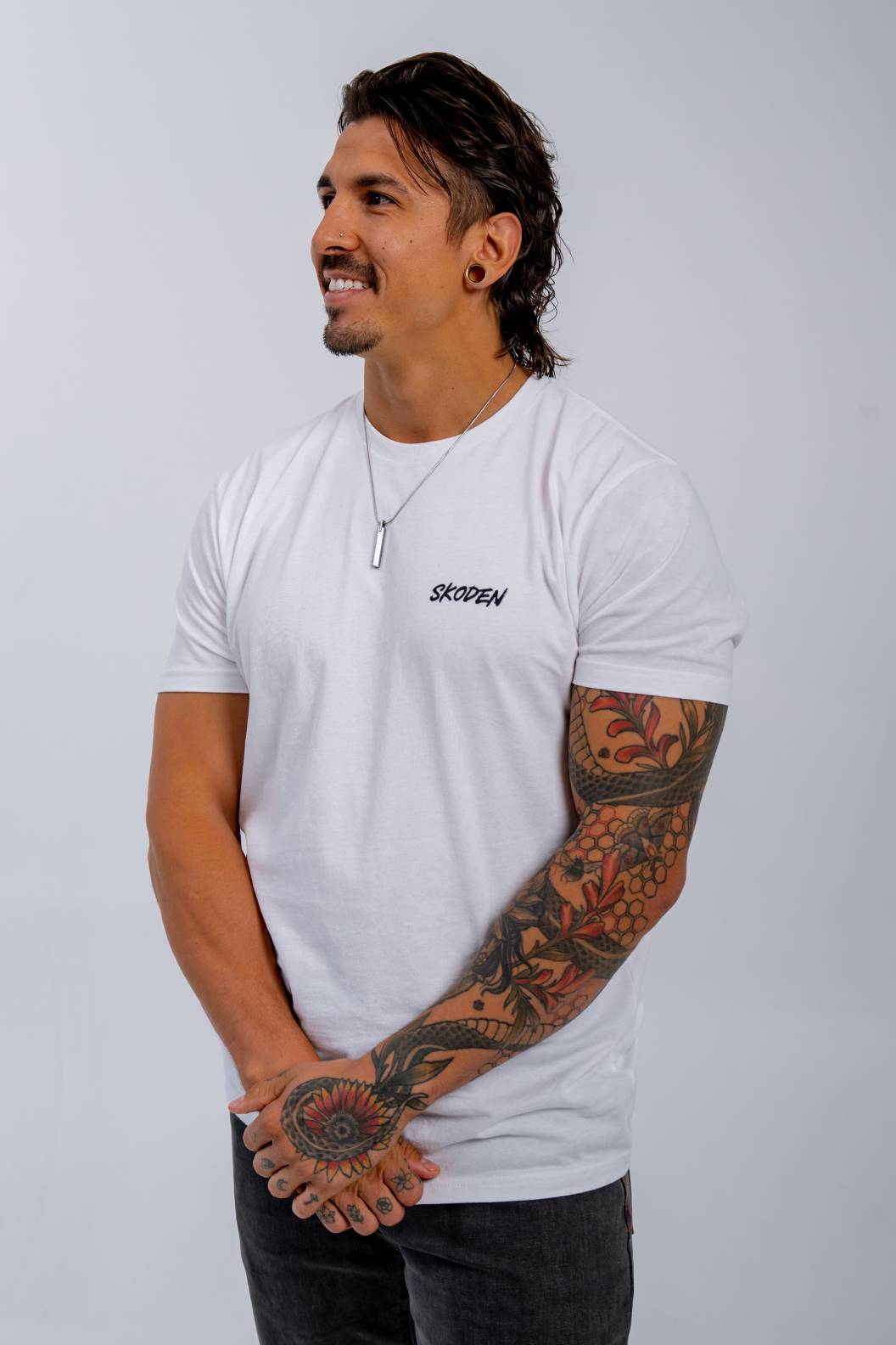 SKODEN Short Sleeve - White