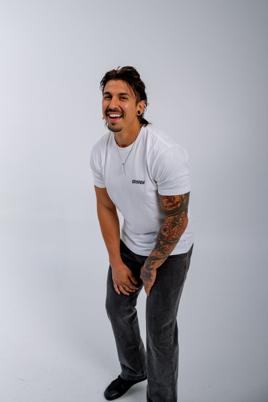 SKODEN Short Sleeve - White